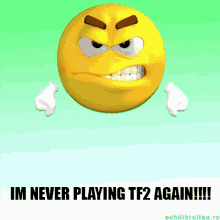 Team Fortress2 Rage Emoji GIF - Team Fortress2 Rage Emoji Im Never Playing Tf2again GIFs