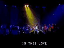 Is This Love Singing GIF - Is This Love Singing Concert GIFs