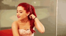Hairflip GIF - Ariana Grande Hair Flip Fierce GIFs