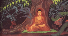 Buddha Tibet GIF - Buddha Tibet Concentrating GIFs