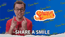 Share A Smile They Are Contagious Crazy Nate GIF - Share A Smile They Are Contagious Crazy Nate Spread Positivity GIFs