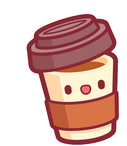 Coffee Coffee Please Sticker - Coffee Coffee Please Decaf Stickers