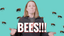 Stickergiant Bees GIF - Stickergiant Bees Arrested Development GIFs