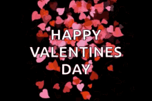 Hearts Happy Valentines Day GIF - Hearts Happy Valentines Day Colorful GIFs