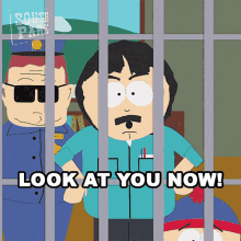Look At You Now Randy Marsh GIF - Look At You Now Randy Marsh Officer Barbrady GIFs