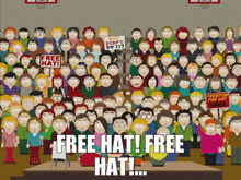 South Park Free Hat GIF - South Park Free Hat Free GIFs