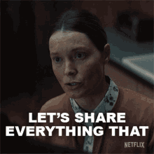 Lets Share Everything That We Have Bev Keane GIF - Lets Share Everything That We Have Bev Keane Samantha Sloyan GIFs