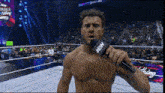 Mjf Not Leaving GIF - Mjf Not Leaving Wolf Of Wrestling GIFs