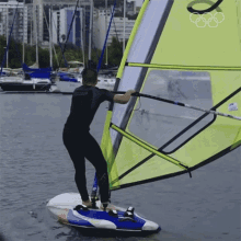 balancing shahar zubari olympics sailing windsurfing