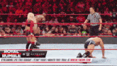 a wrestling match is being streamed live on wwenetwork.com