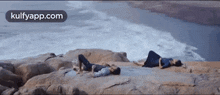 Lying Down On The Beach.Gif GIF - Lying Down On The Beach Maryan Dhanush GIFs