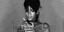 There'S No One To Call Cause I'M Just Playing Games With Them All - Rihanna GIF