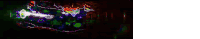 a green background with a bunch of glowing lights on it