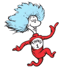 thing1 dr seuss cute smile happy