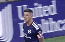 Excited Gustavo Bou GIF - Excited Gustavo Bou New England Revolution GIFs