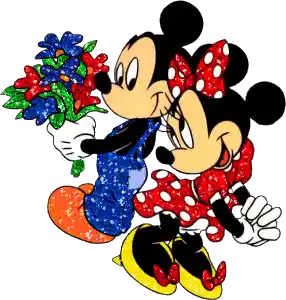 Mickey Mouse Minnie Mouse Sticker - Mickey Mouse Minnie Mouse Mickey And Minnie Stickers