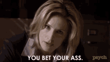 You Bet Your Ass Kirsten Nelson GIF - You Bet Your Ass Bet Your Ass Kirsten Nelson GIFs