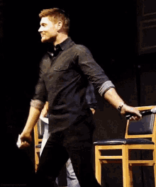 Dean Supernatural GIF - Dean Supernatural Dance GIFs