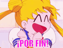 Sailor Moon Por Fin GIF - Sailor Moon Por Fin Emocionada GIFs