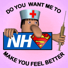 Do You Want Me To Make You Better GIF - Do You Want Me To Make You Better Nhs GIFs