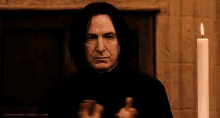 Snape Clap GIF - Snape Clap Harrypotter GIFs