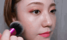메이크업 화장 볼터치 블러셔 메이크업듀토리얼 GIF - Makeup Makeup Tutorial Blusher GIFs