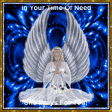 In Your Time Of Need She Prays For You GIF - In Your Time Of Need She Prays For You Angel GIFs