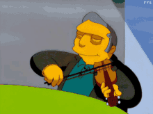 Fat Tony Fat Tony Simpsons GIF - Fat Tony Fat Tony Simpsons Fat Tony Violin GIFs