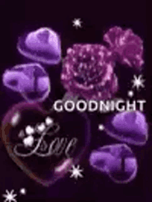 Goodnight Love Heart GIF - Goodnight Love Heart Flowers GIFs