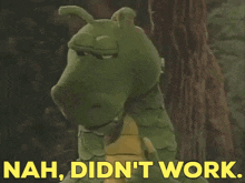 Dudley The Dragon Nah Didnt Work GIF - Dudley The Dragon Nah Didnt Work Failed GIFs