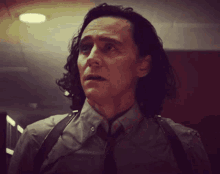 Loki Tom Hiddleston GIF - Loki Tom Hiddleston Shocked Face GIFs