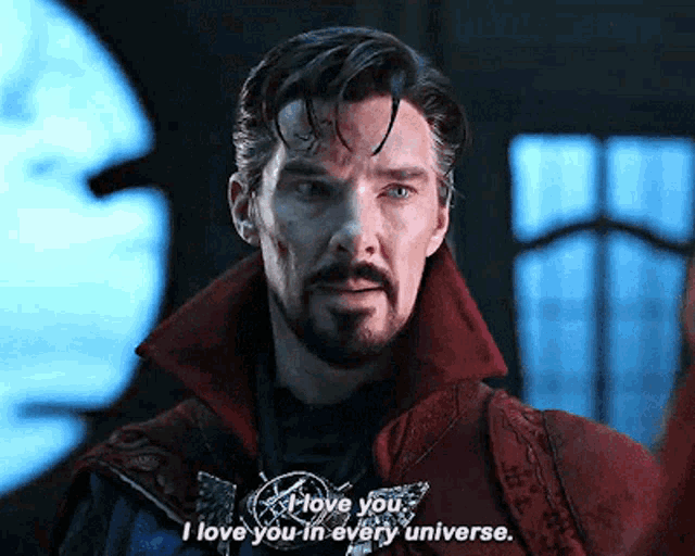 Doctor Strange I Love You GIF – Doctor Strange I Love You I Love You In