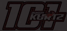 a logo for brady kurtz is shown in orange and black