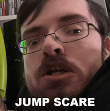 Jump Scare Ricky Berwick GIF - Jump Scare Ricky Berwick That Scared Me GIFs