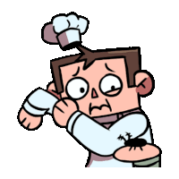 Chef Man Sticker