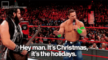 Wwe John Cena GIF - Wwe John Cena Hey Man Its Christmas GIFs