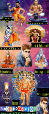 8 Chiranjeevi Hindu Mythology GIF