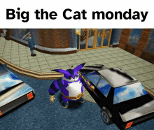 Big The Cat Monday GIF - Big The Cat Monday Sonic GIFs