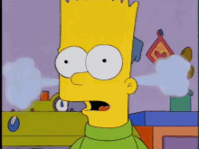 Steam Ears GIF - Simpsons Teapots GIFs
