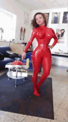 latex red