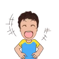 a cartoon drawing of the word lol in yellow letters