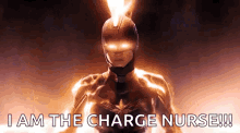 Captain Marvel In Charge Nurse GIF - Captain Marvel In Charge Nurse Ill Take Care GIFs