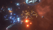 Stellar Warfare Epic Space Combat GIF