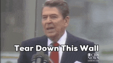 Reagan President Reagan GIF - Reagan President Reagan Tear Down This Wall GIFs