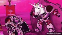 draigo warpdust grey knight unicorn robot