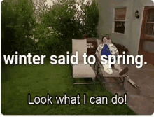 Look What I Can Do Winter GIF - Look What I Can Do Winter Spring GIFs