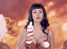 Katy Perry Boob Bouncing GIFs