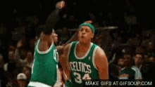 Paul Pierce Yeah GIF - Paul Pierce Yeah Celtics GIFs