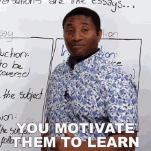 You Motivate Them To Learn James GIF - You Motivate Them To Learn James Jamesesl English Lessons GIFs