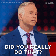 Did You Really Do That Gerry Dee GIF - Did You Really Do That Gerry Dee Family Feud Canada GIFs
